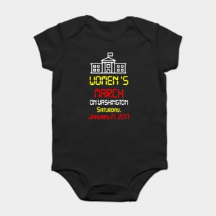 WOMEN 'S MARCH Baby Bodysuit